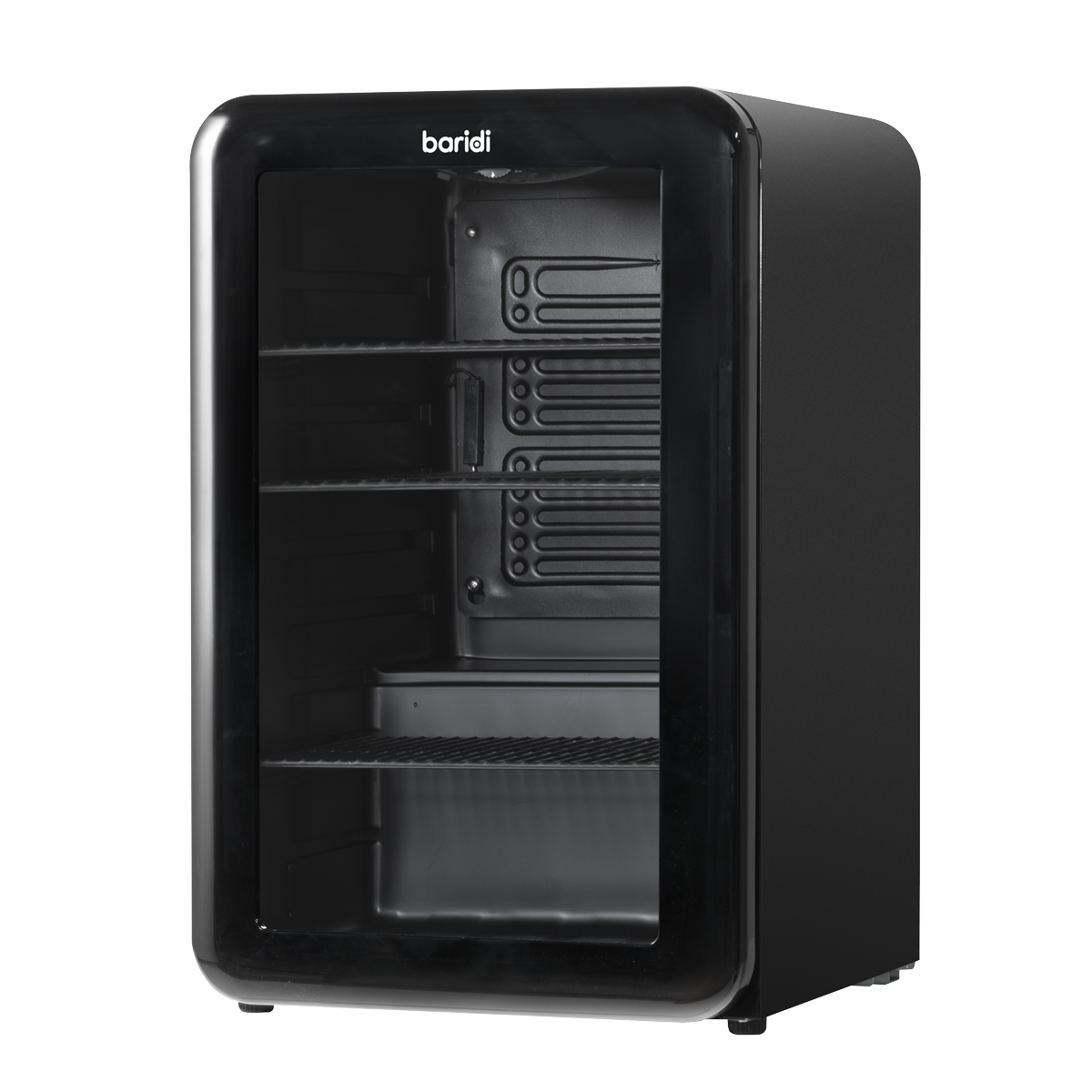 Baridi DH222 Retro Style Undercounter Drinks, Beer & Wine Fridge 70L - Black - additional view 4