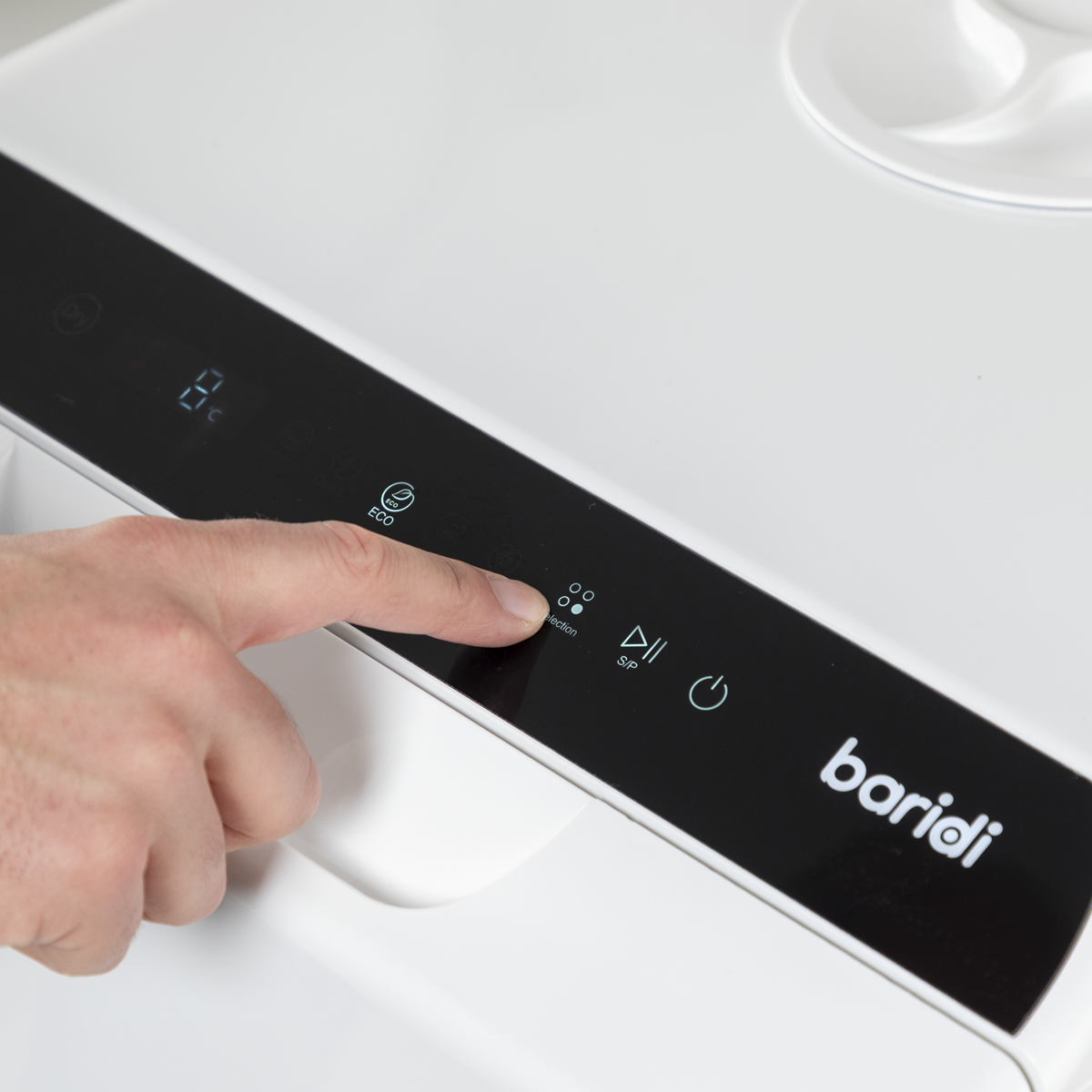Baridi DH224A 2-4 Place Settings Mini Portable Tabletop Dishwasher, 5 Wash Functions - additional view 5