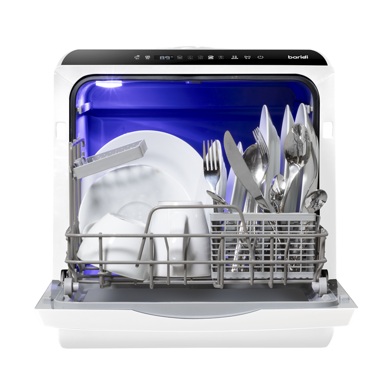Baridi DH224A 2-4 Place Settings Mini Portable Tabletop Dishwasher, 5 Wash Functions - additional view 3