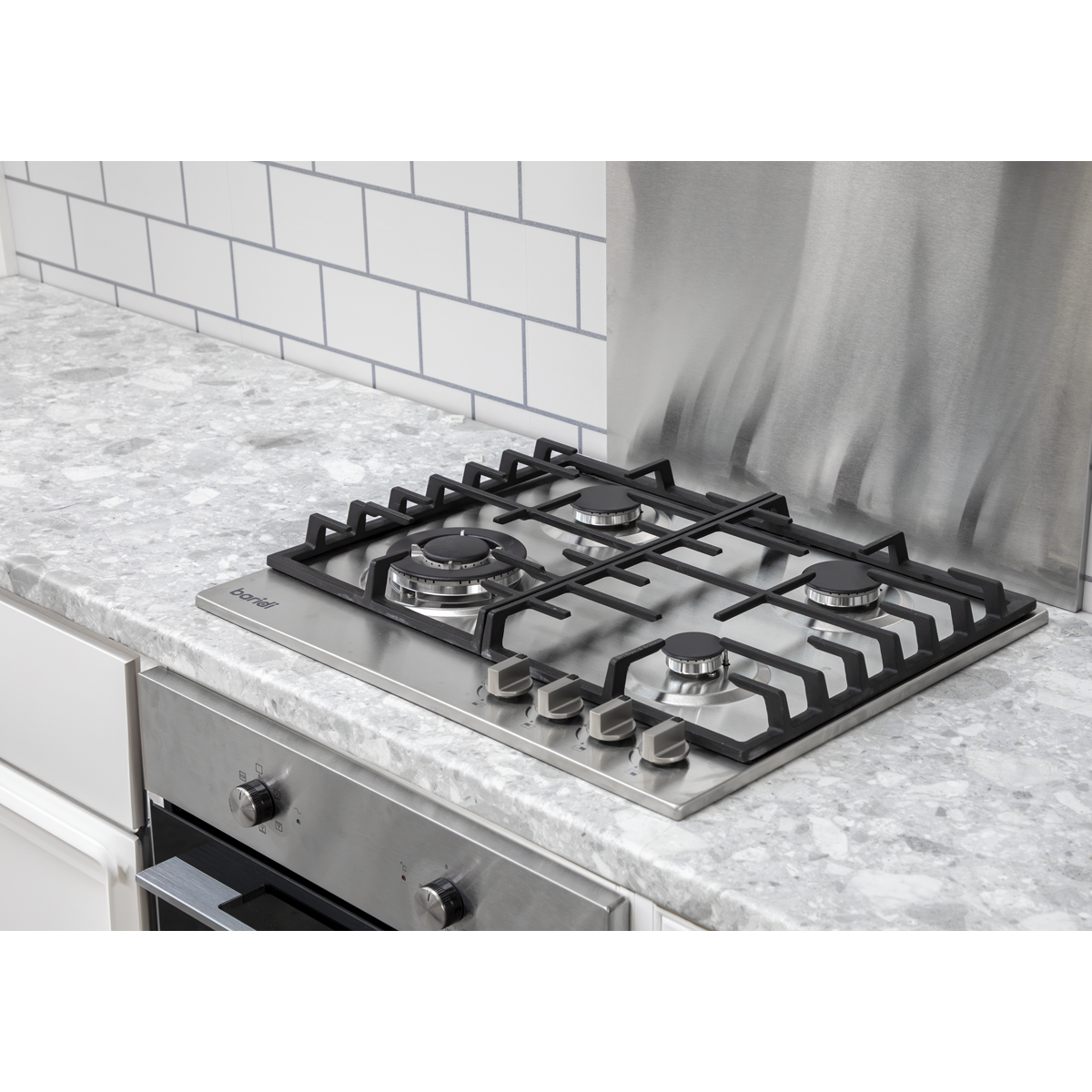 Baridi DH225 Gas Hob with 4 Cooking Zones 60cm - Stainless Steel - additional view 10