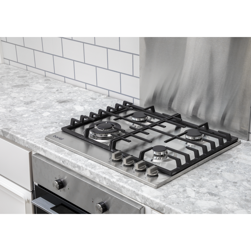 Baridi DH225 Gas Hob with 4 Cooking Zones 60cm - Stainless Steel - additional view 10