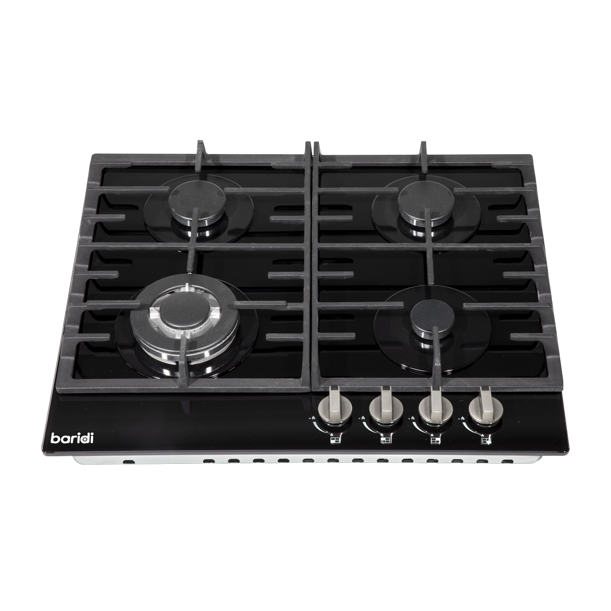 Baridi DH226 Gas Hob with 4 Cooking Zones 60cm - Black - additional view 4