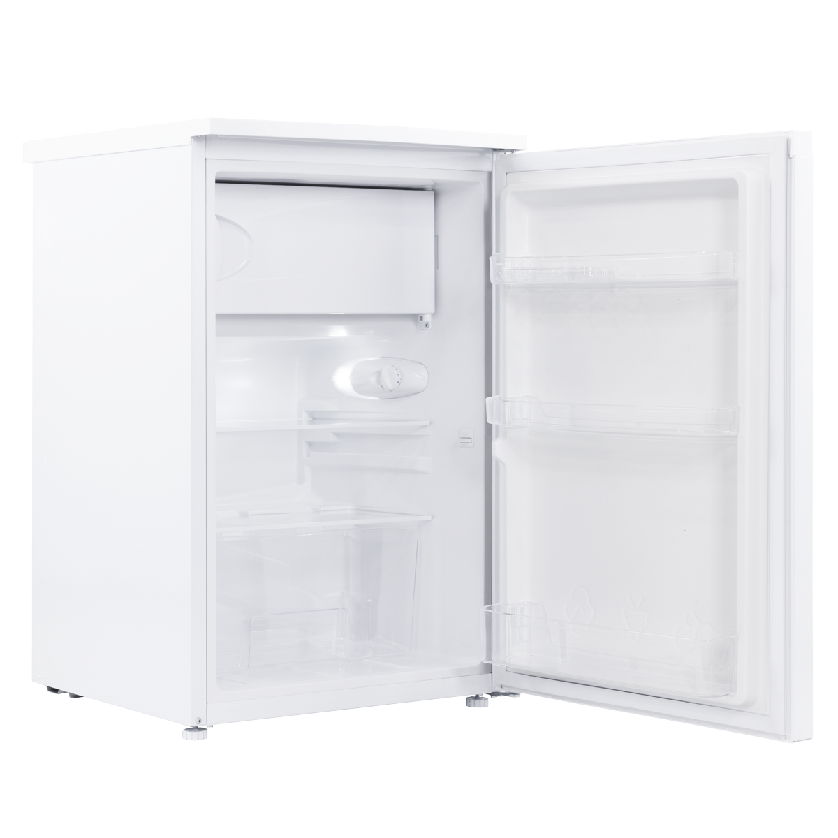 Baridi DH248 55cm Freestanding Undercounter Fridge with Ice Box 107L - White - additional view 2