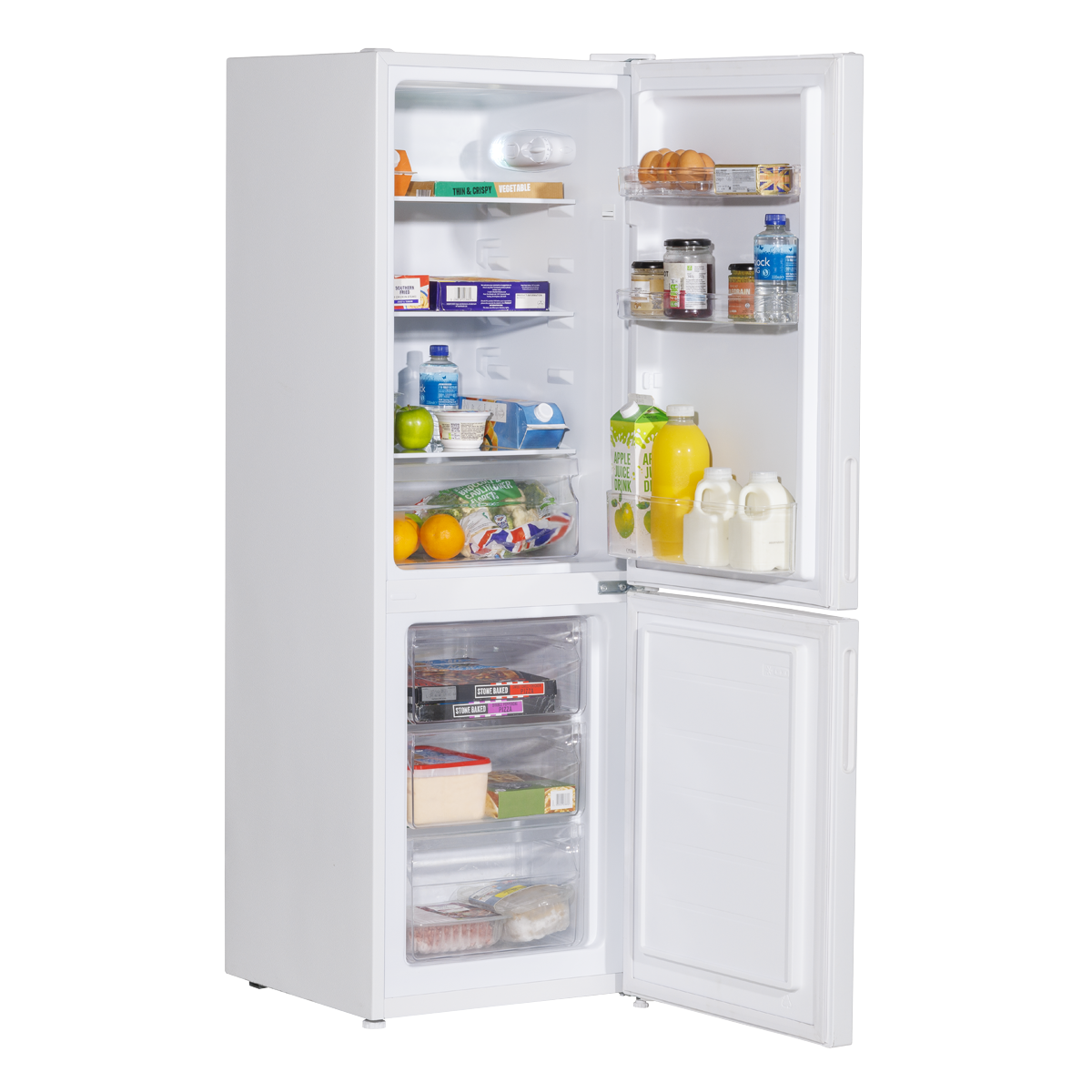 Baridi DH252 60/40 Low Frost Fridge Freezer 157L Capacity - White - additional view 6