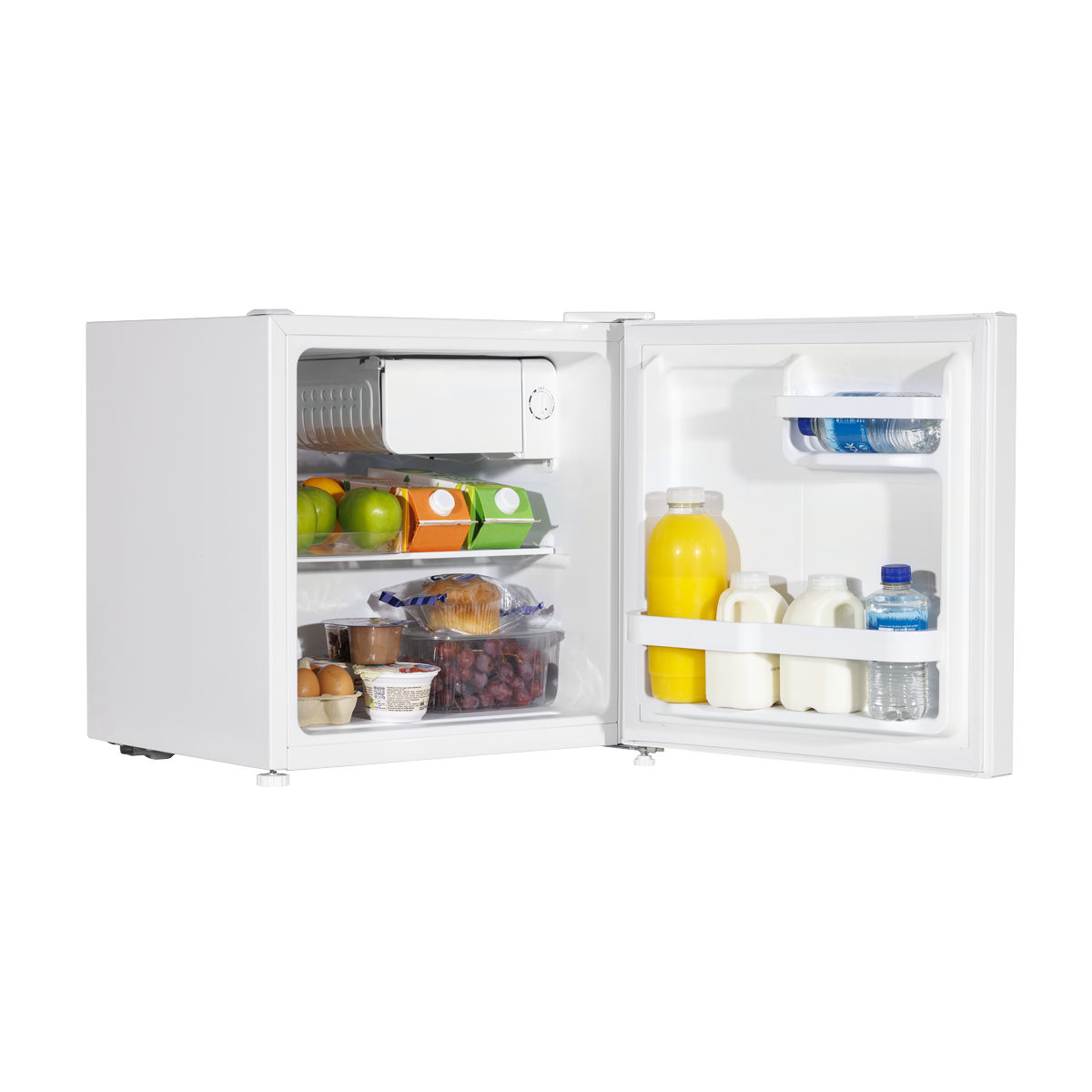 Baridi DH256 Tabletop Fridge with Ice Box, 46L Capacity, Adjustable Thermostat - White - additional view 8