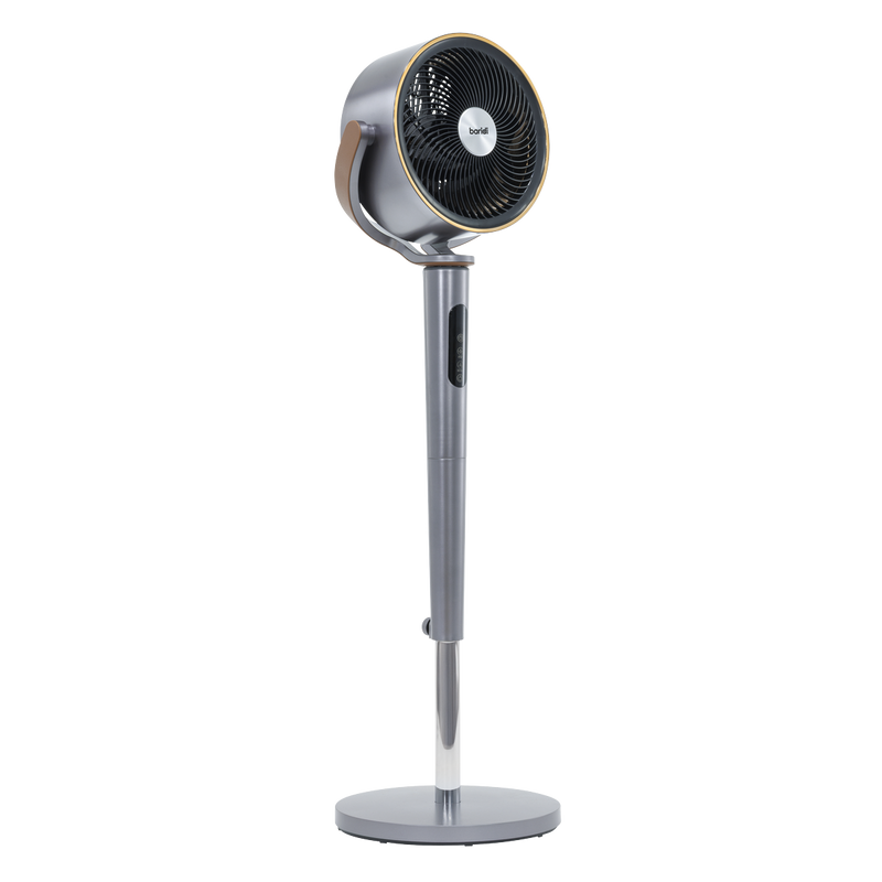 Baridi DH264 12" Pedestal Fan with Remote Control, Back Light & 12hr Timer - Grey - additional view 12