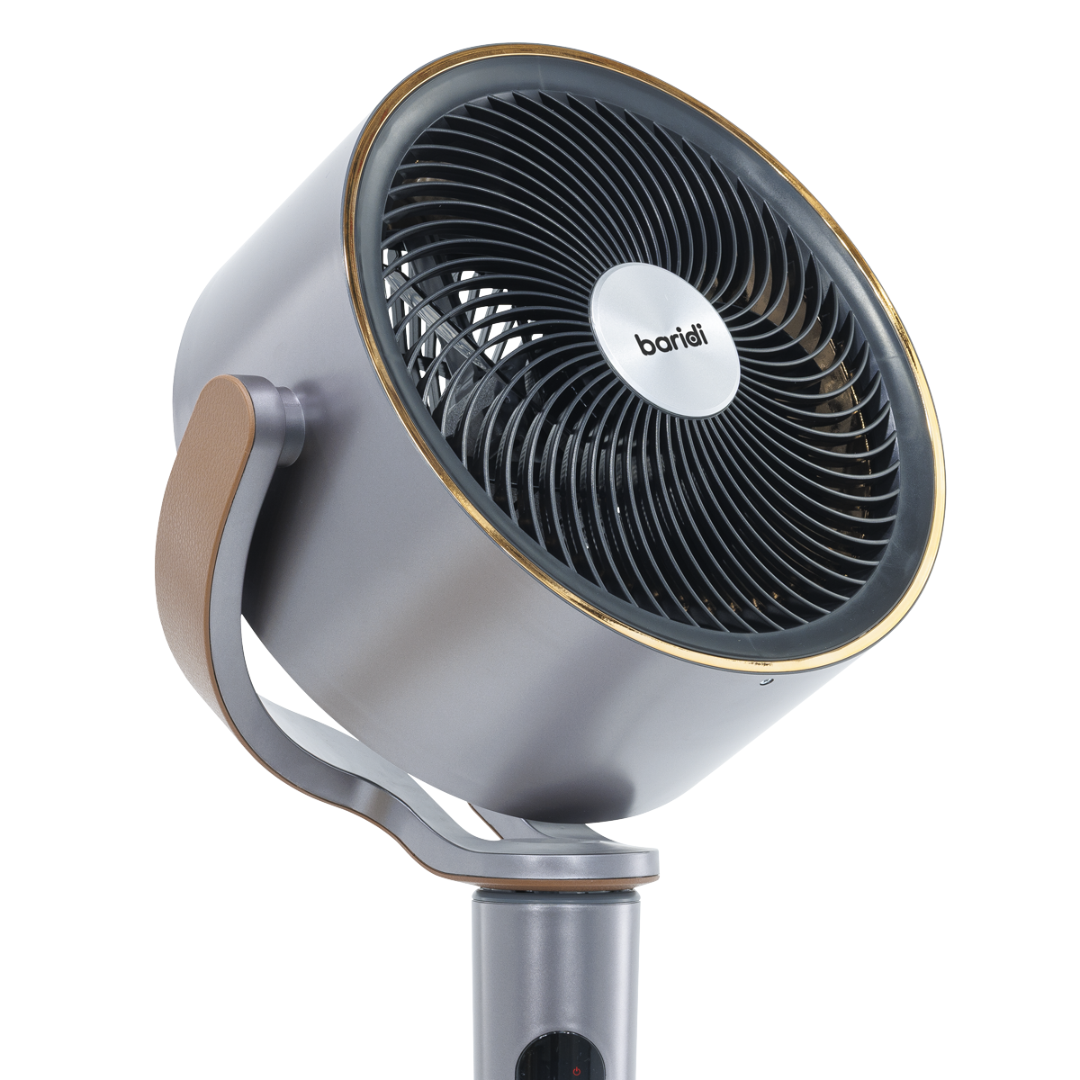 Baridi DH264 12" Pedestal Fan with Remote Control, Back Light & 12hr Timer - Grey - additional view 2