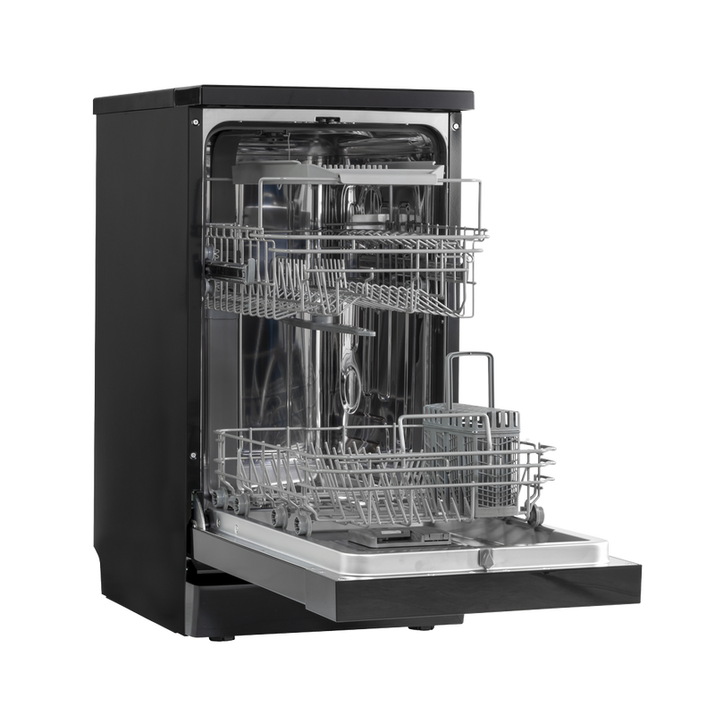 Baridi DH267 Slimline Freestanding Dishwasher 45cm Wide 10 Place Settings - Black - additional view 18