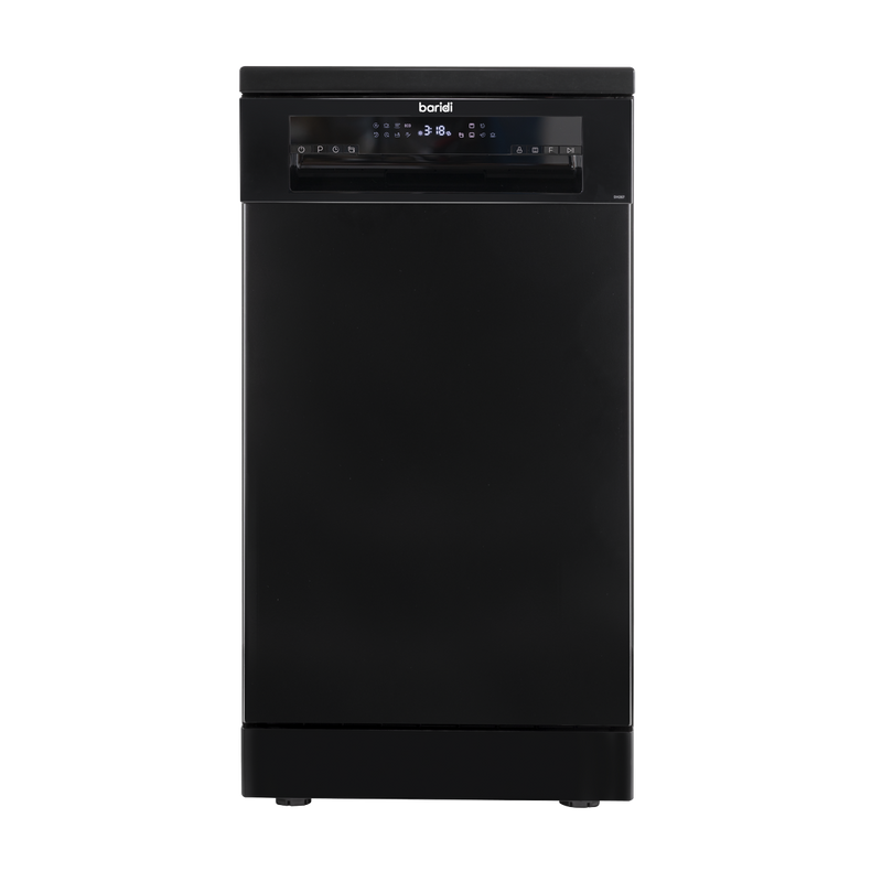 Baridi DH267 Slimline Freestanding Dishwasher 45cm Wide 10 Place Settings - Black - additional view 3
