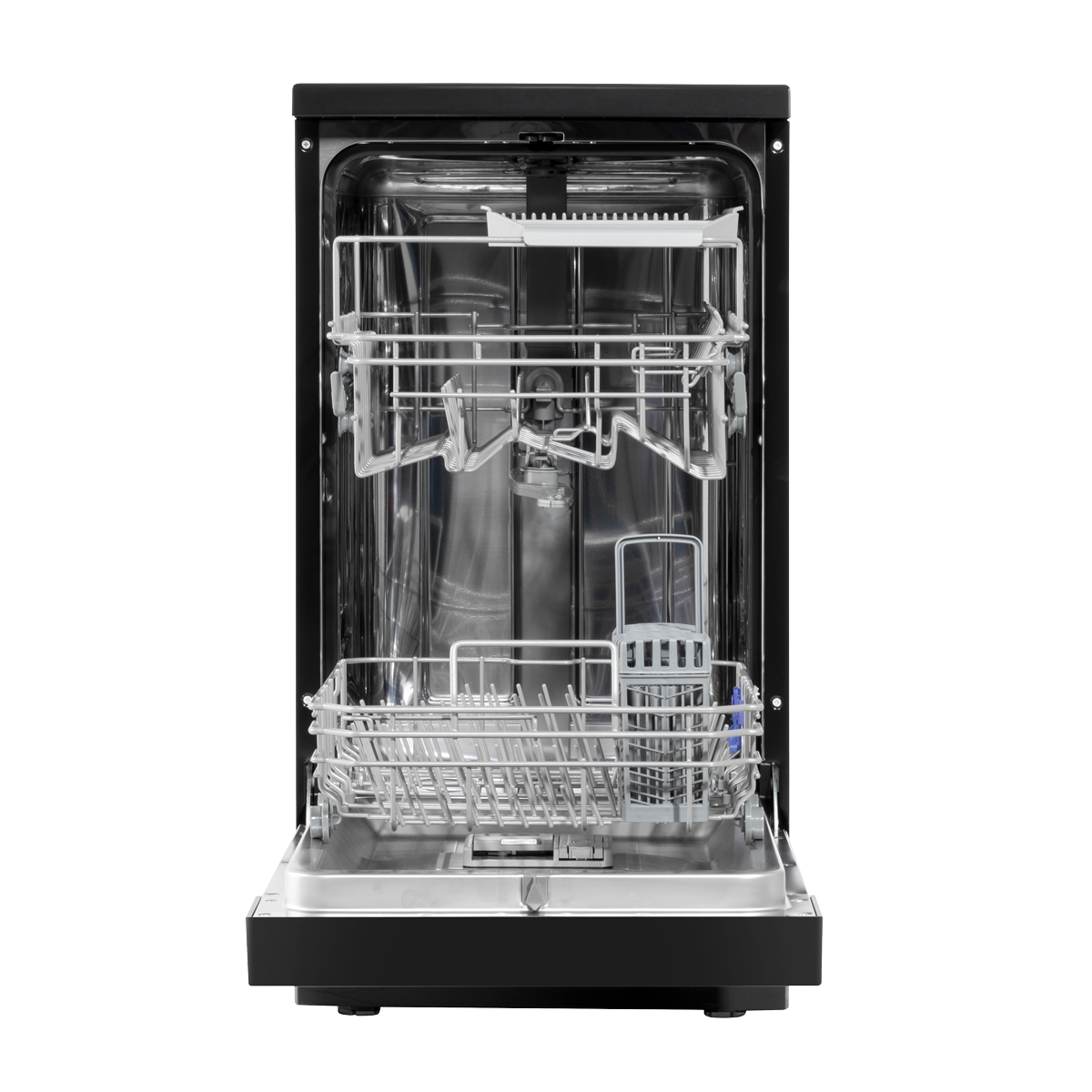 Baridi DH267 Slimline Freestanding Dishwasher 45cm Wide 10 Place Settings - Black - additional view 4