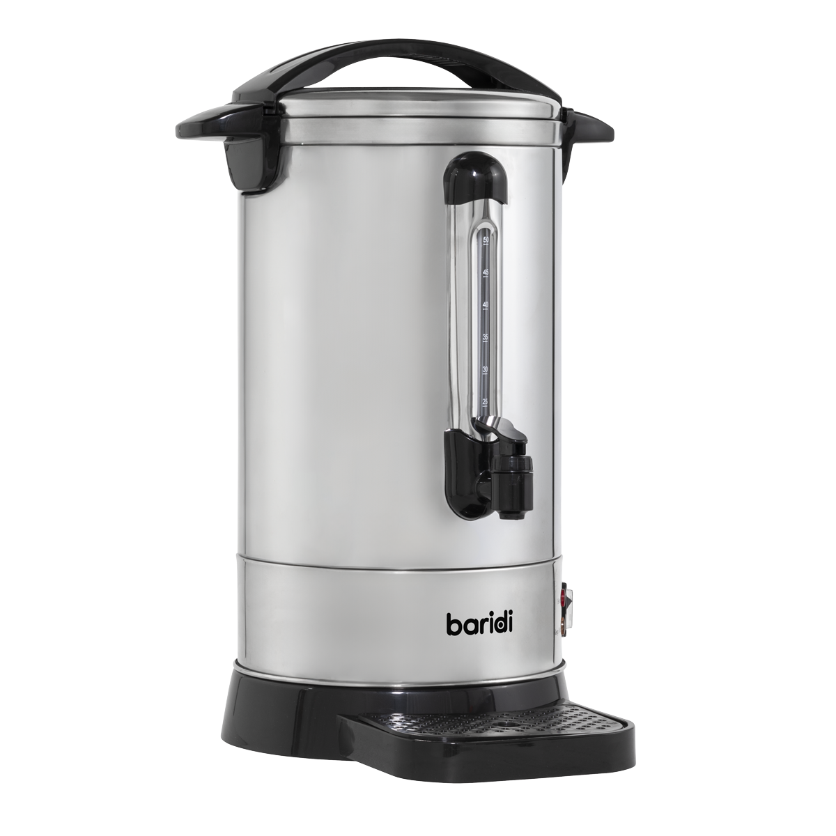Baridi DH269 Hot Water Boiler/Tea Urn 10L Capacity, Stainless Steel