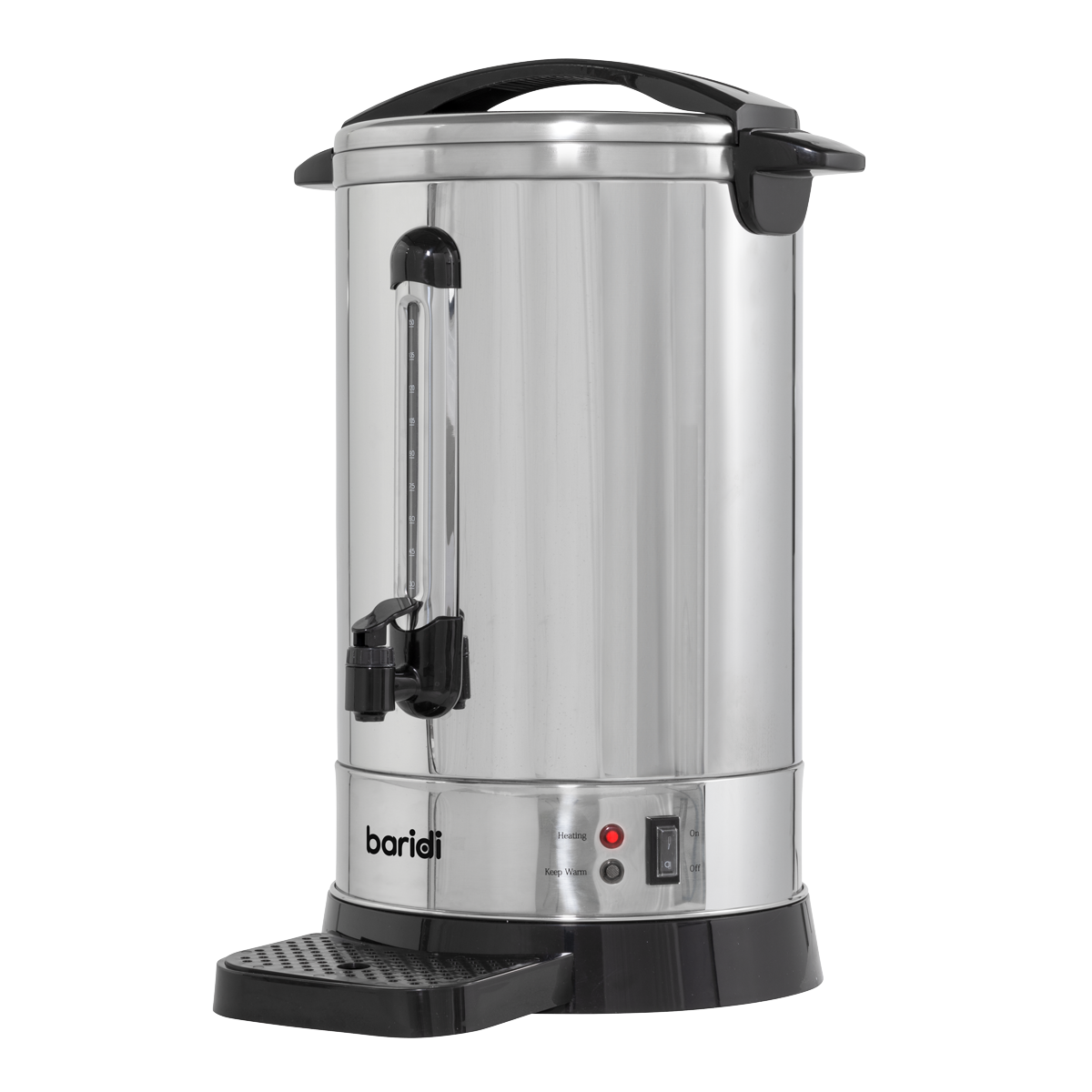 Baridi DH270 Hot Water Boiler, Tea Urn, 20L Capacity, Stainless Steel - additional view 2
