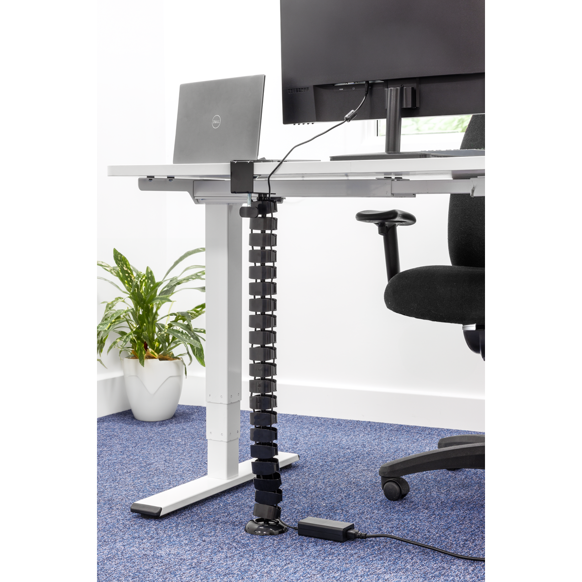 Dellonda DH274 Flexible Cable Management System, Clamp-On 1.3m - additional view 17