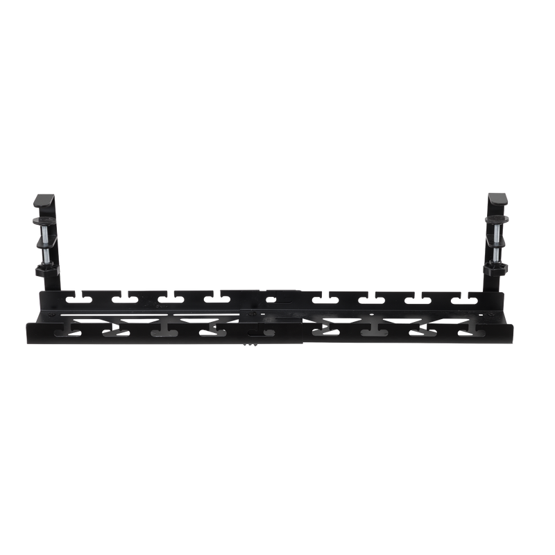 Dellonda DH276 Extendable Cable Management Tray 435/730 x 130 x 190 - Black - additional view 14