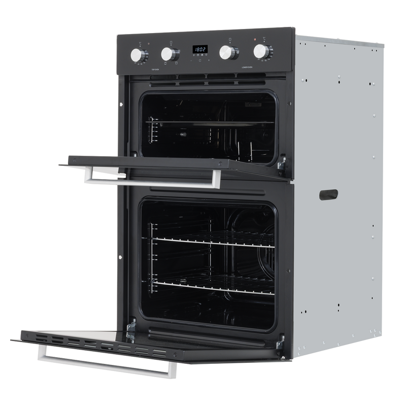Baridi DH279 90cm Built-In Double Oven, 88L Capacity, Energy Rating A - Black - additional view 15