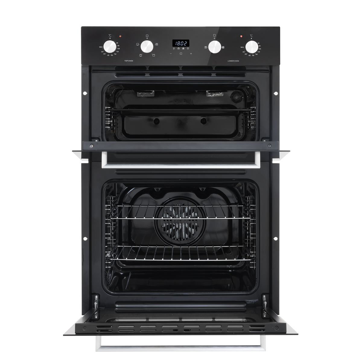 Baridi DH279 90cm Built-In Double Oven, 88L Capacity, Energy Rating A - Black - additional view 17