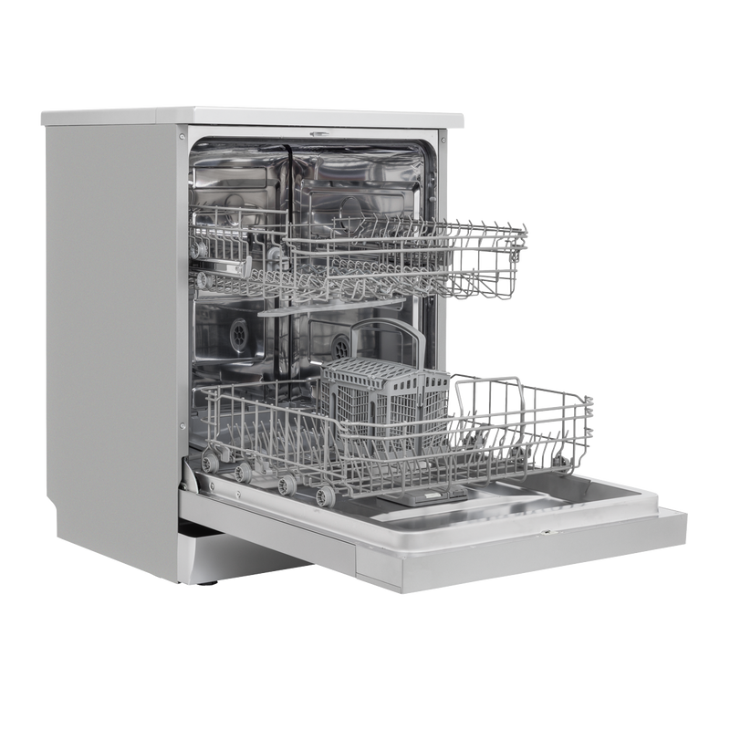 Baridi DH280 Regular Sized Freestanding Dishwasher 60cm Wide 13 Place Settings - Silver - additional view 16