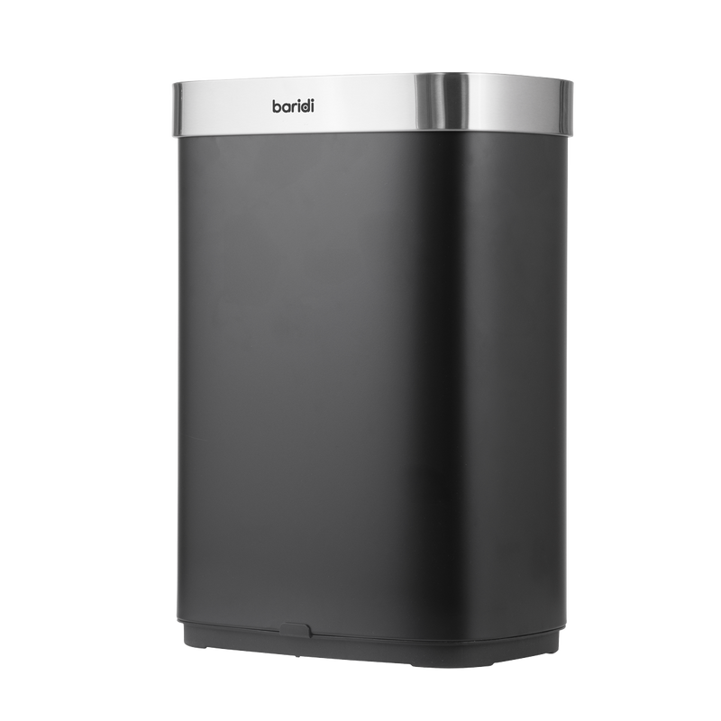 Baridi DH282 Sensor Bin 65L - Black/Stainless Steel - additional view 2