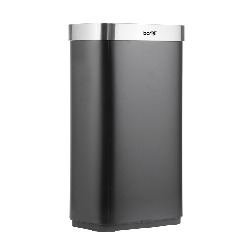 Baridi DH283 Sensor Bin 80L - Black/Stainless Steel