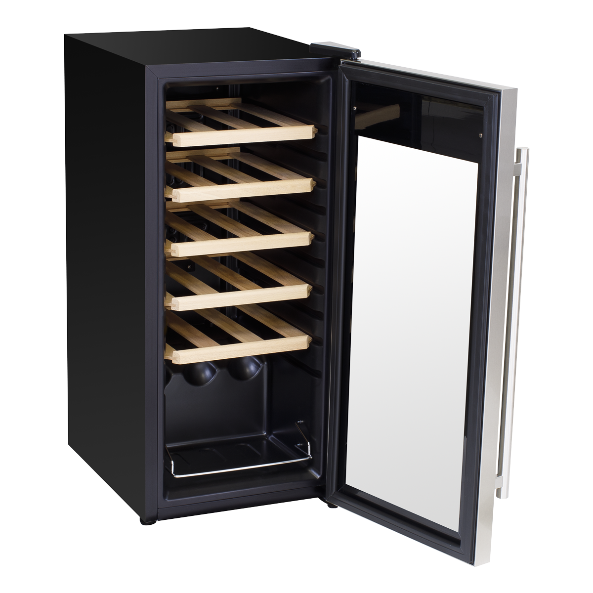 Baridi DH29 18 Bottle Wine Fridge with Digital Touch Screen Controls & LED Light - Stainless Steel - additional view 13