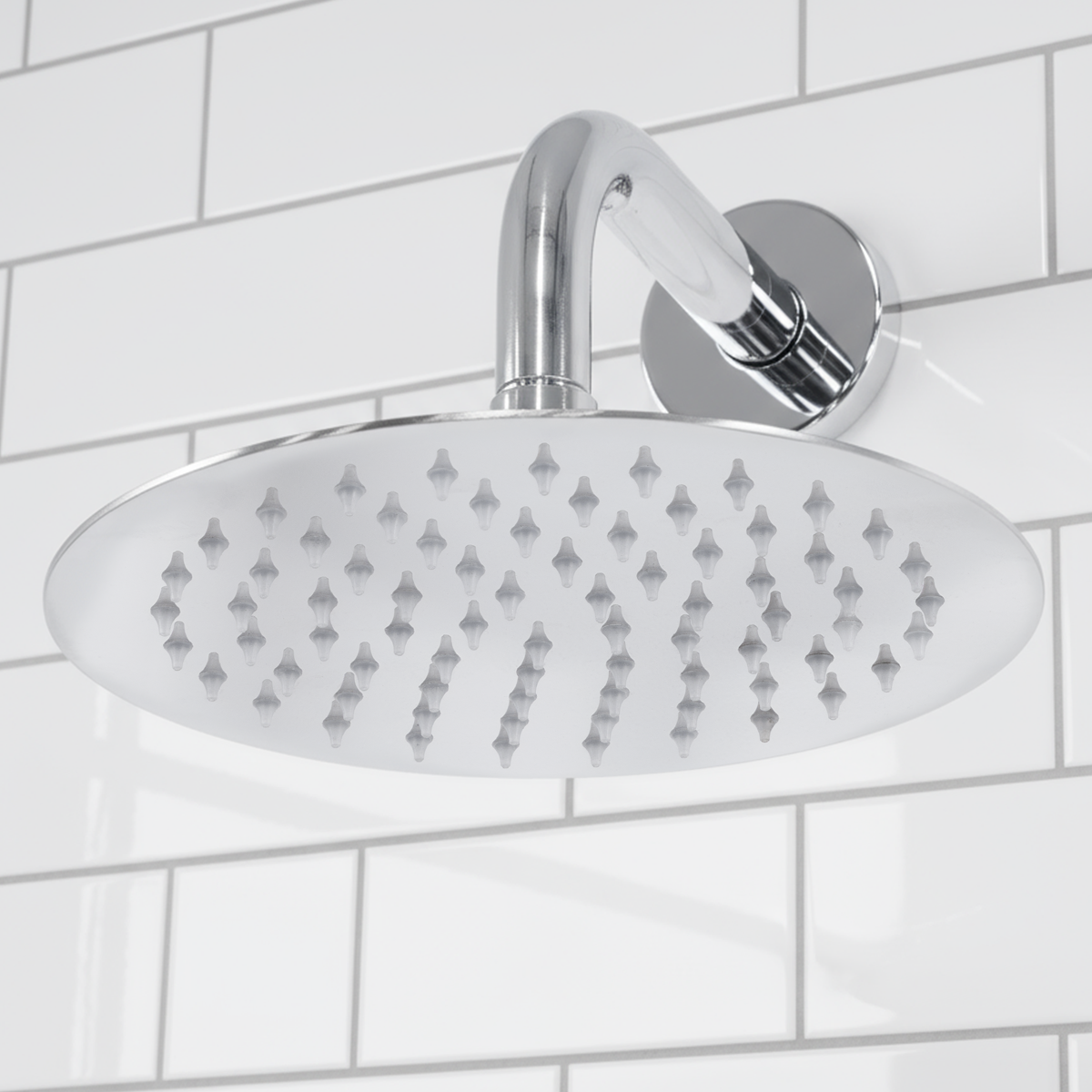 Baridi DH318 Concealed Thermostatic Shower Set 20cm Round Head & Hand Shower - Chrome - additional view 9