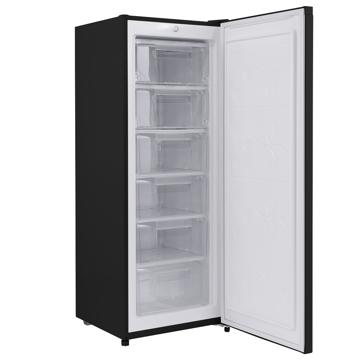 Baridi DH325 Freestanding Tall Freezer 177L Capacity - Black - additional view 2