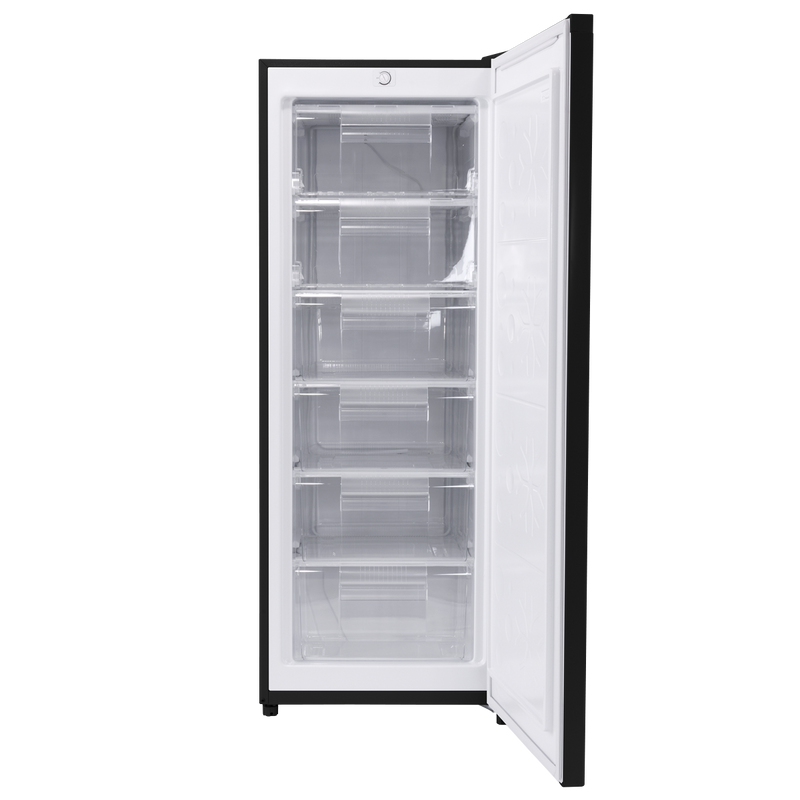 Baridi DH325 Freestanding Tall Freezer 177L Capacity - Black - additional view 5