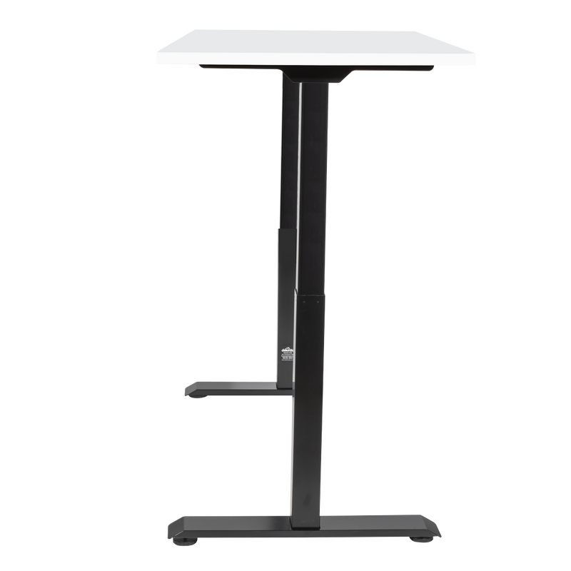 Dellonda DH32 White Electric Height Adjustable Standing Desk, 1400 x 700mm Dual Motor 100kg - additional view 2