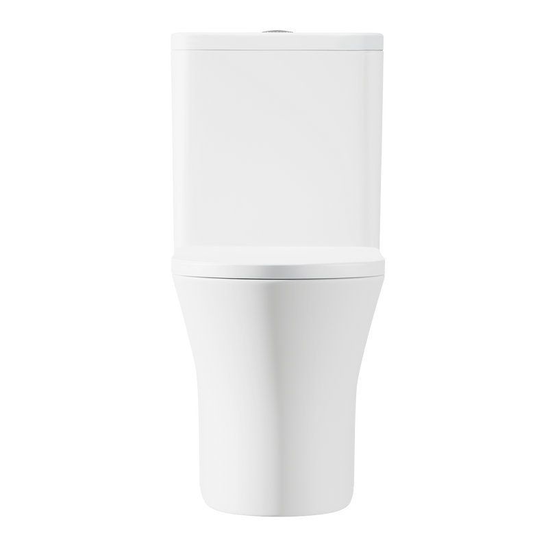Baridi DH332 Close-Coupled Toilet with Soft Close Seat, Dual Flush Cistern & Rimless Flush - White - additional view 7