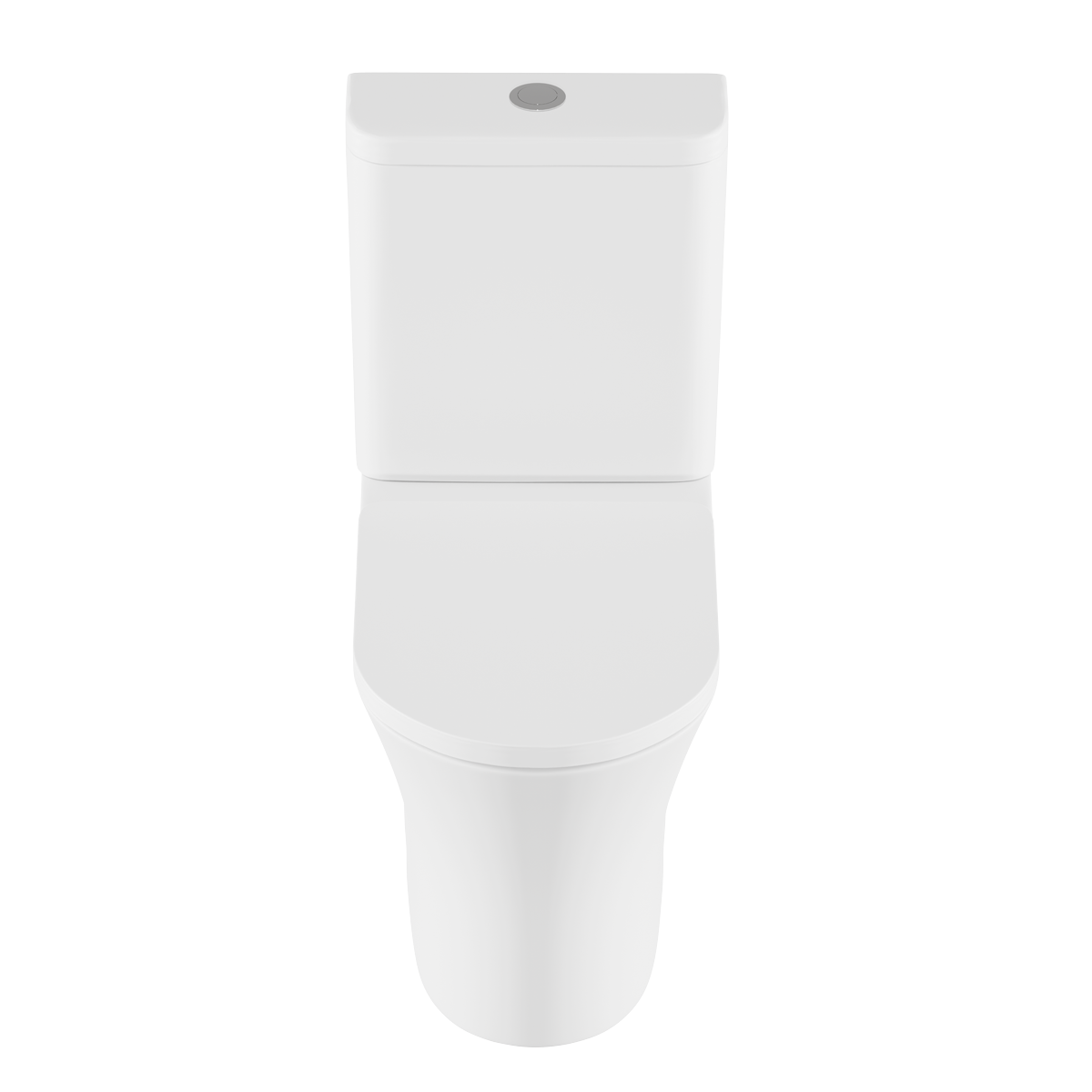 Baridi DH332 Close-Coupled Toilet with Soft Close Seat, Dual Flush Cistern & Rimless Flush - White - additional view 8