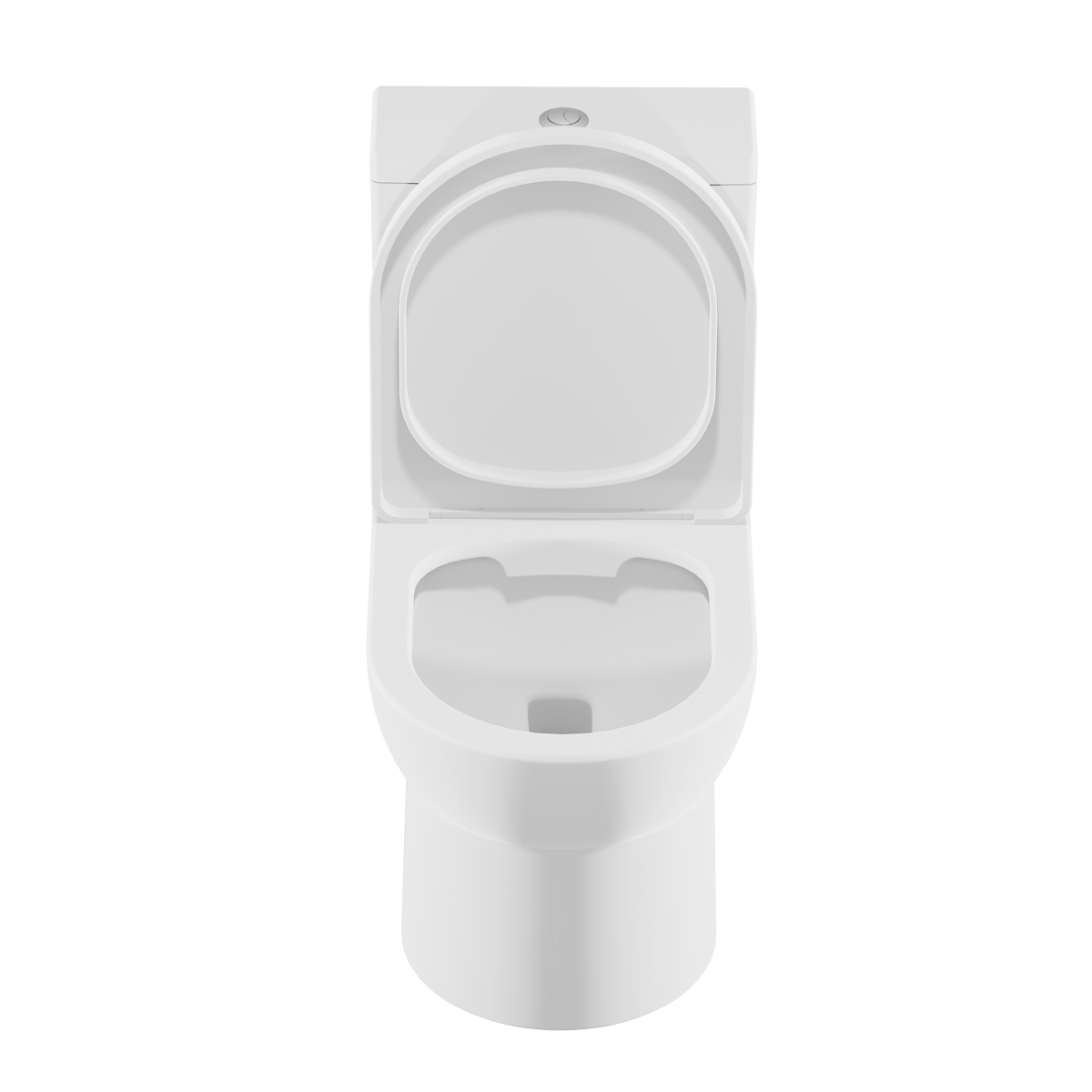 Baridi DH333 Close-Coupled Toilet with Soft Close Seat, Dual Flush Cistern & Rimless Flush - White - additional view 15