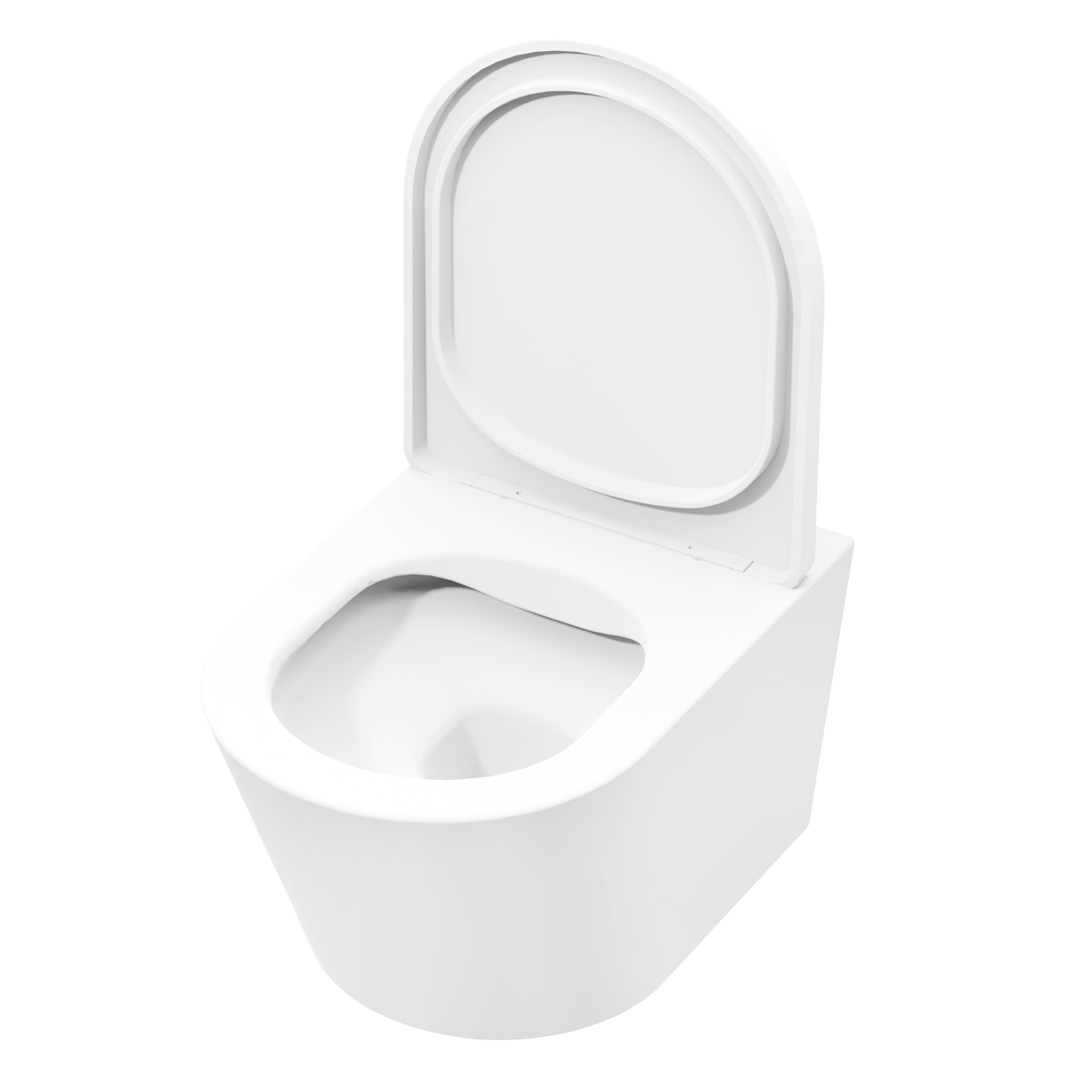 Baridi DH335 Wall Hung Toilet with Soft Close Seat & Rimless Flush - White - additional view 13