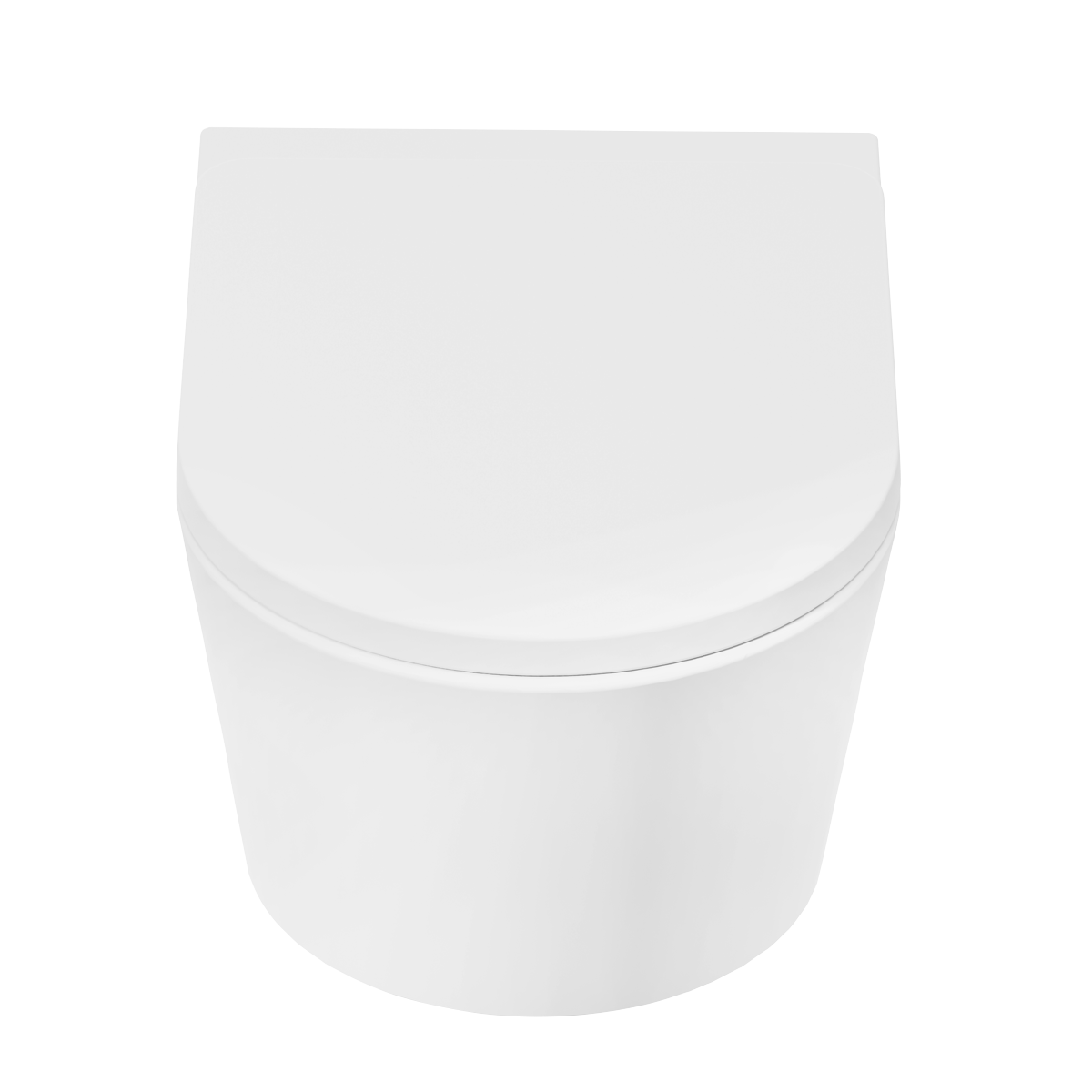 Baridi DH335 Wall Hung Toilet with Soft Close Seat & Rimless Flush - White - additional view 8