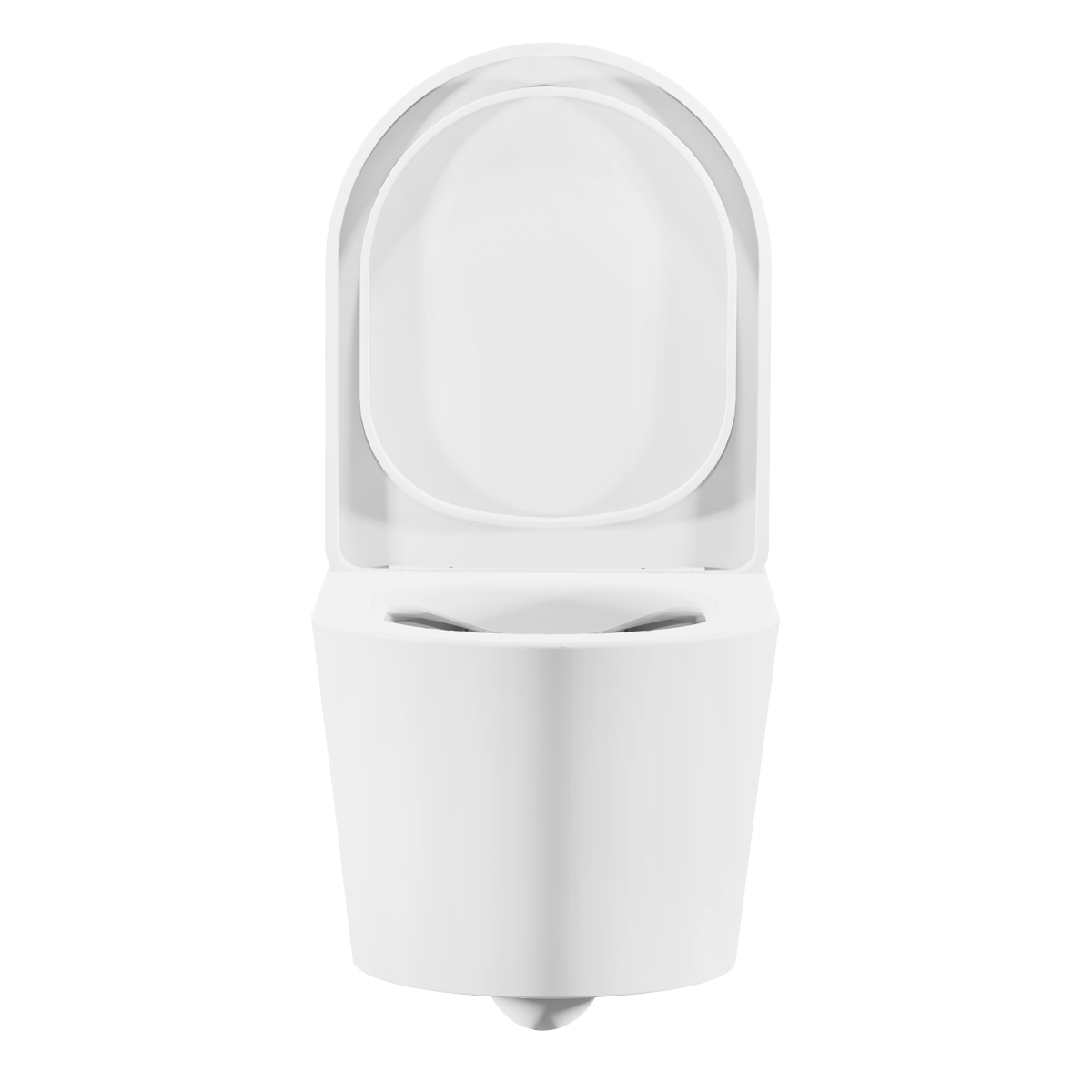 Baridi DH335 Wall Hung Toilet with Soft Close Seat & Rimless Flush - White - additional view 9
