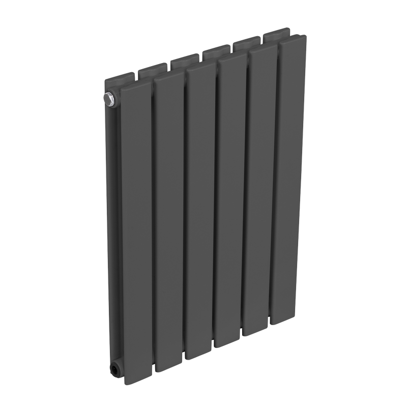Baridi DH338 Horizontal Radiator Contemporary Double Flat Panel Design 420 x 600mm - Anthracite - additional view 8