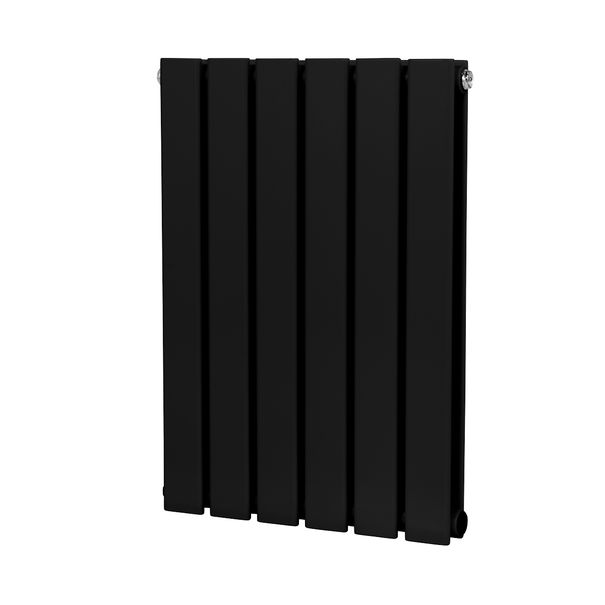 Baridi DH343 Horizontal Radiator Contemporary Double Flat Panel Design 600 x 420mm - Black - additional view 6