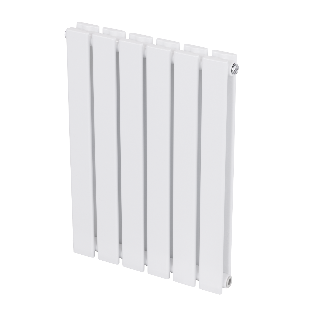 Baridi DH348 Horizontal Radiator Contemporary Double Flat Panel Design 600 x 420mm - White - additional view 10