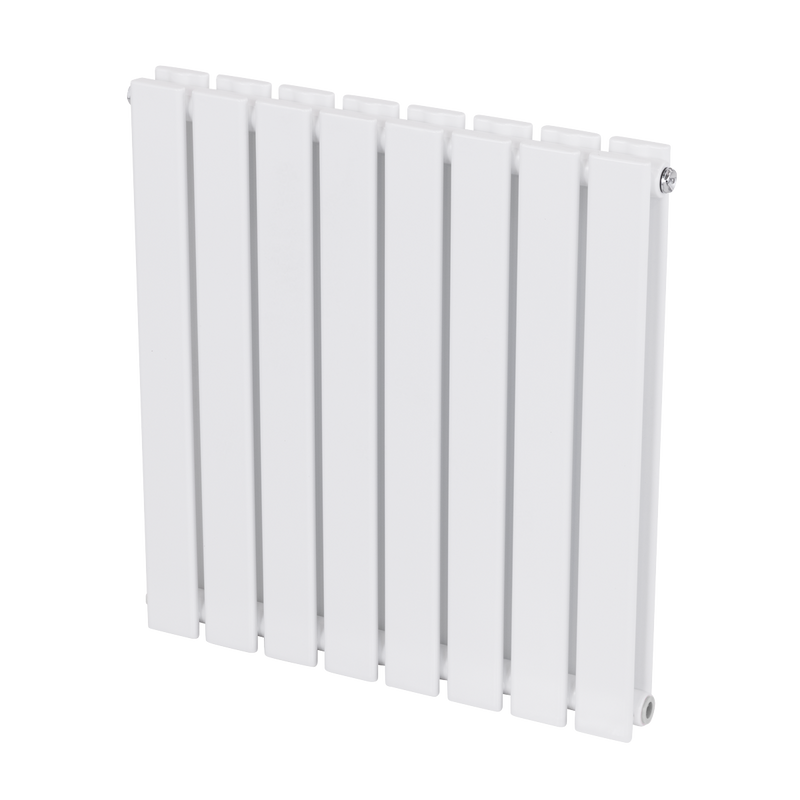 Baridi DH349 Horizontal Radiator Contemporary Double Flat Panel Design 600 x 560mm - White - additional view 10
