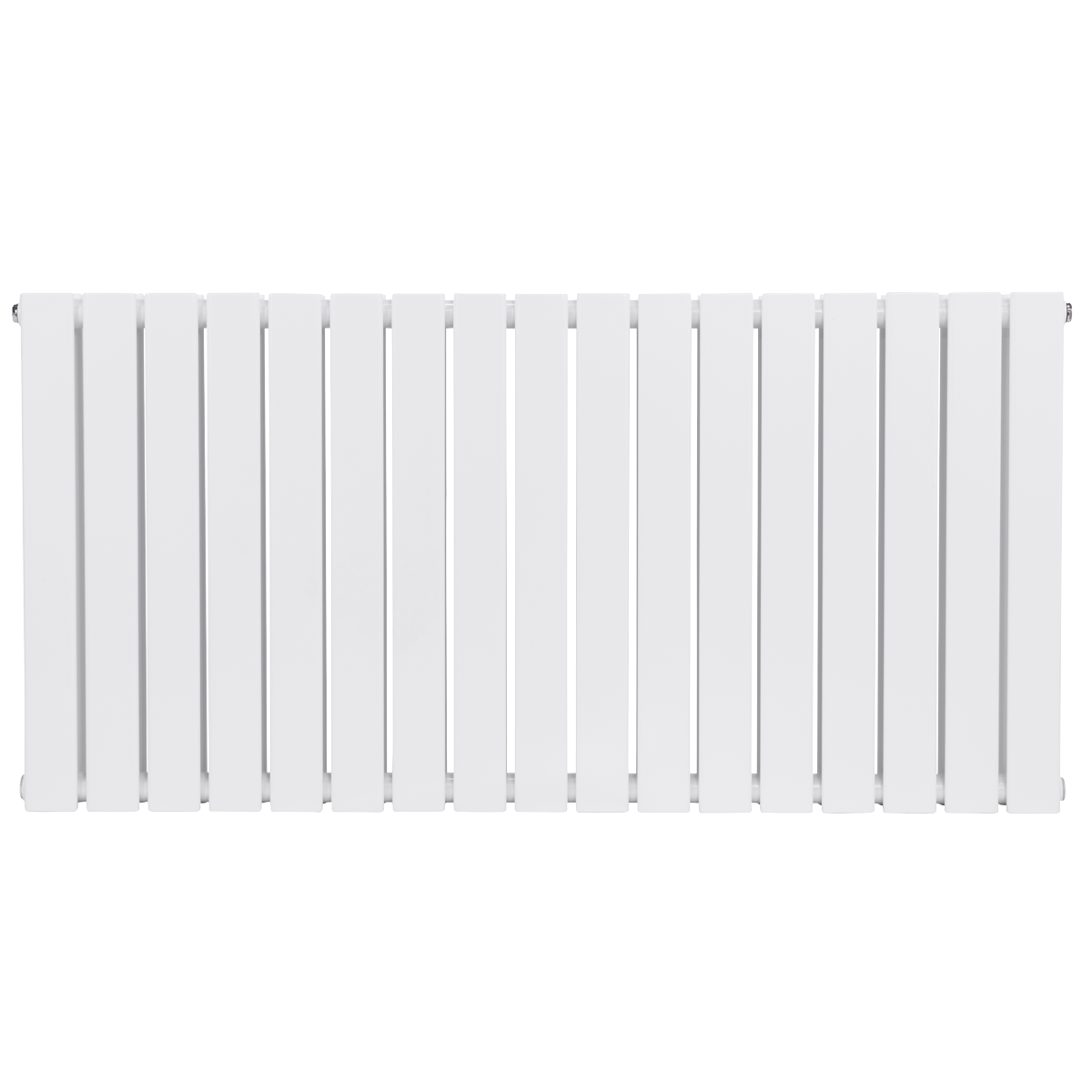 Baridi DH352 Horizontal Radiator Contemporary Double Flat Panel Design 600 x 1190mm - White - additional view 9