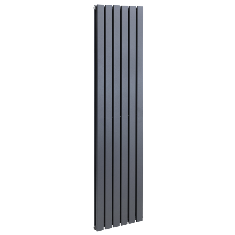 Baridi DH353 Vertical Radiator Contemporary Double Flat Panel Design 420 x 1800mm - Anthracite