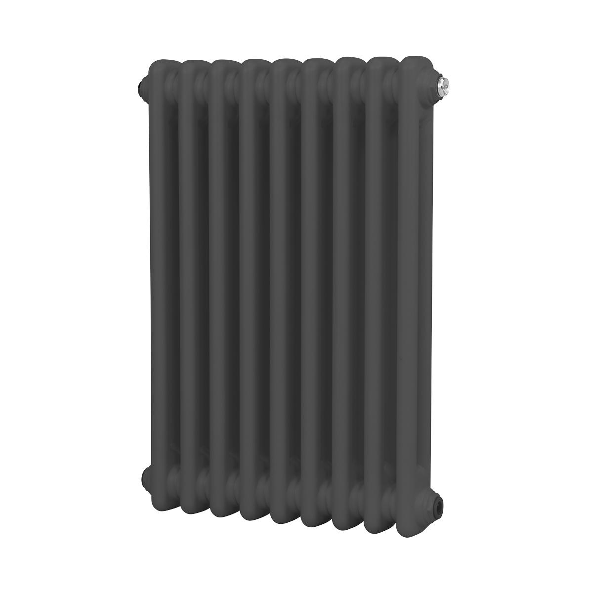 Baridi DH356 Horizontal Traditional 2 Column Radiator 600 x 427mm - Anthracite - additional view 5