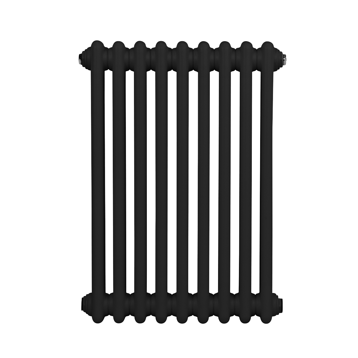 Baridi DH361 Horizontal Traditional 2 Column Radiator 600 x 427mm - Black - additional view 4