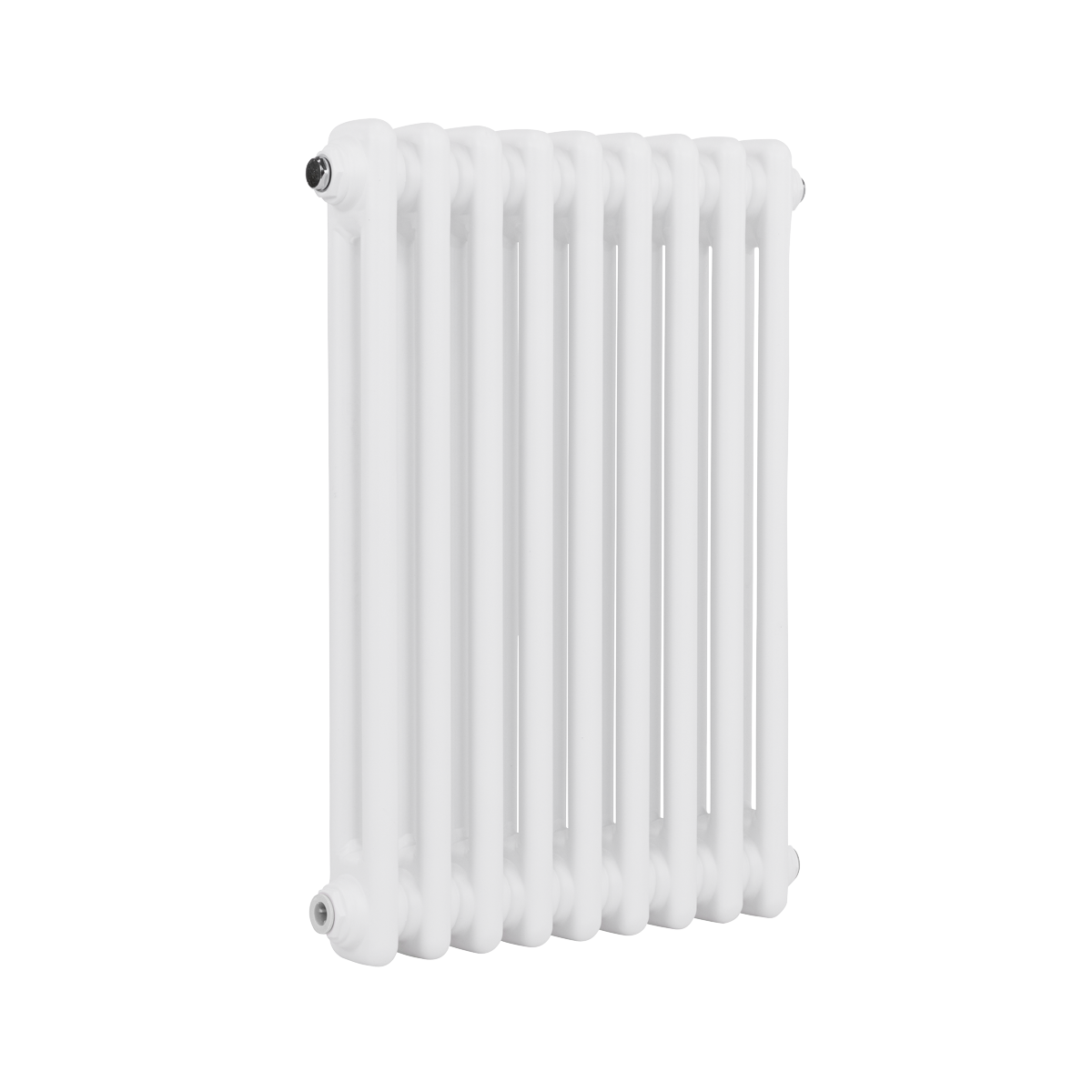 Baridi DH366 Horizontal Traditional 2 Column Radiator 600 x 427mm - White