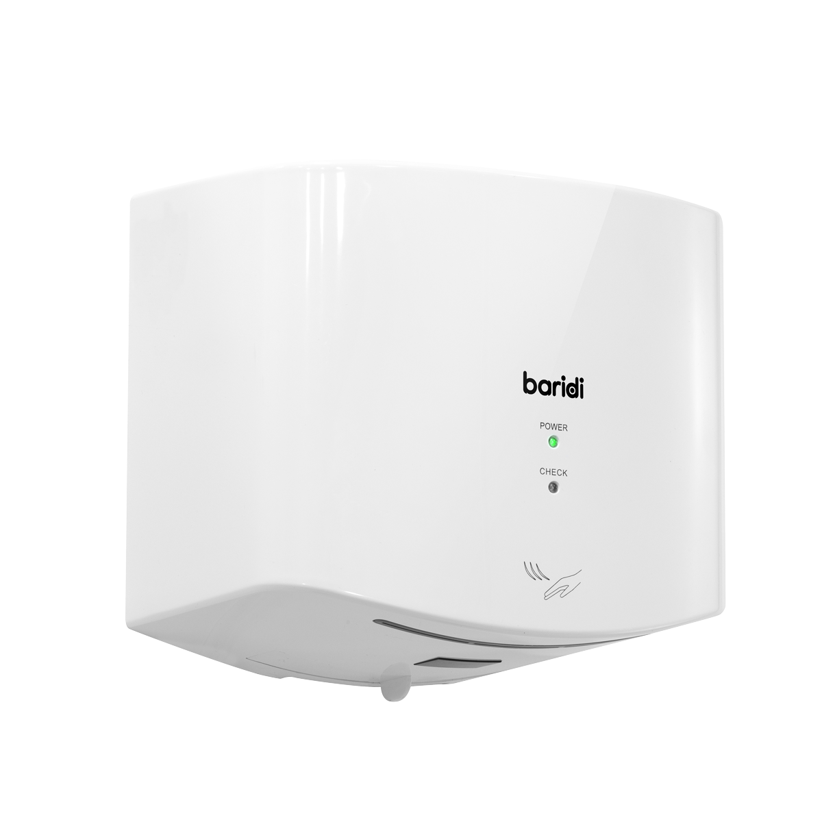 Baridi DH378 High Speed Hand Dryer with Auto Sensor 1400-1650W - White