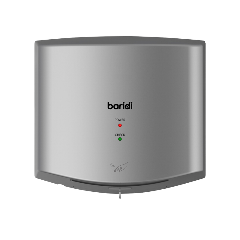 Baridi DH379 High Speed Hand Dryer with Auto-Sensor 1400-1650W - Silver - additional view 2