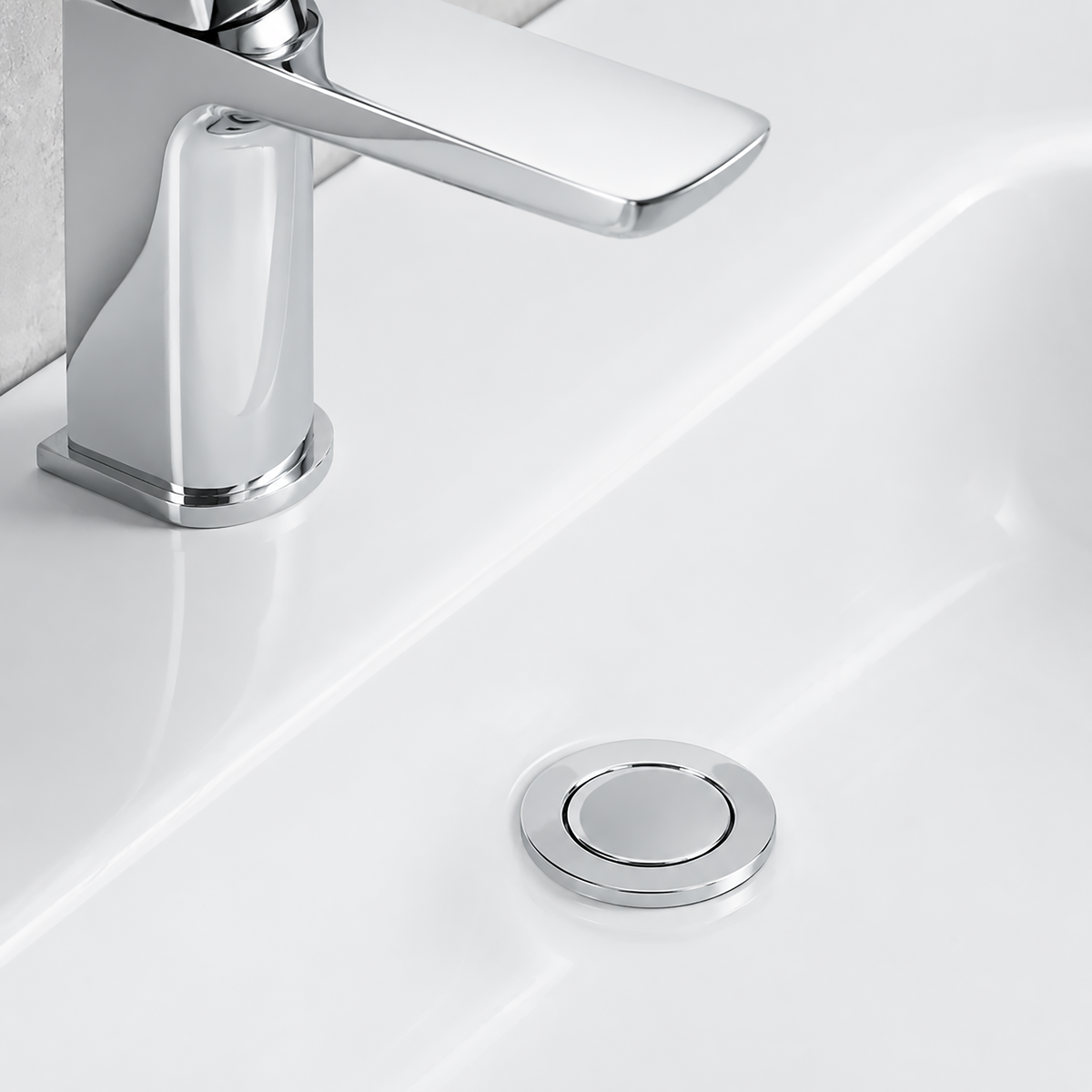 Baridi DH393 Basin Mixer Tap with Clicker Waste - Matt Black - additional view 10