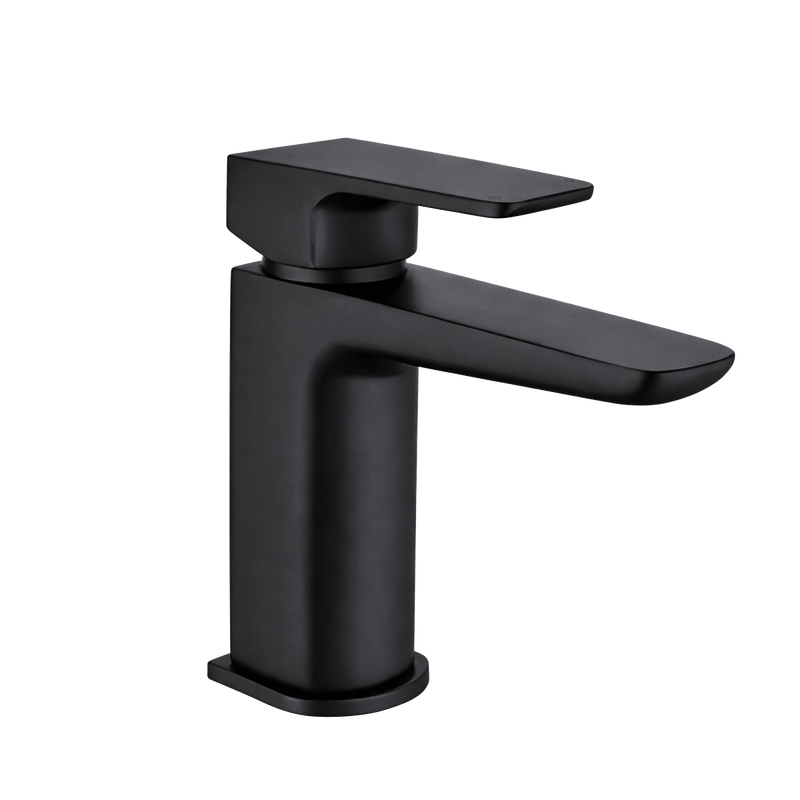 Baridi DH393 Basin Mixer Tap with Clicker Waste - Matt Black