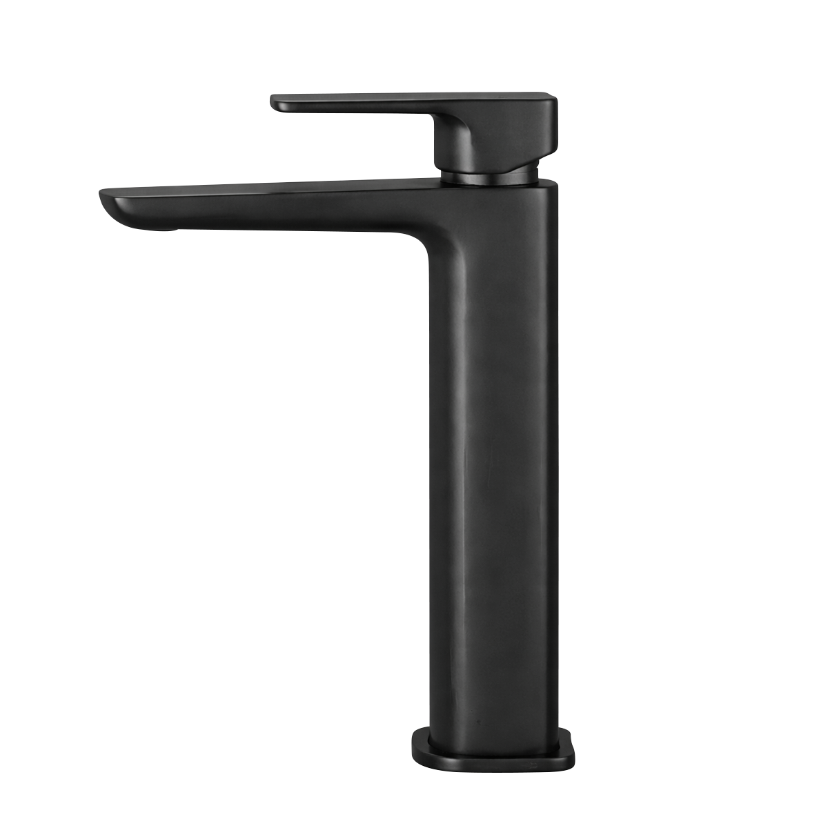 Baridi DH395 High Basin Mixer Tap with Clicker Waste - Matt Black - additional view 5