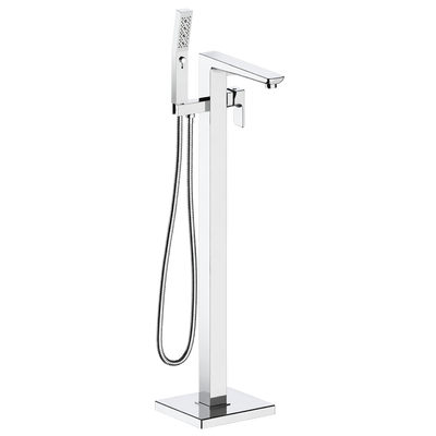 Baridi DH400 Freestanding Bath Mixer Tap with Shower - Chrome