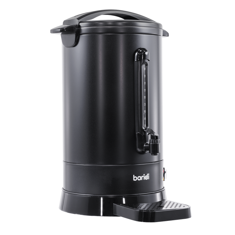 Baridi DH431 Hot Water Boiler/Tea Urn, 20L Capacity - Black